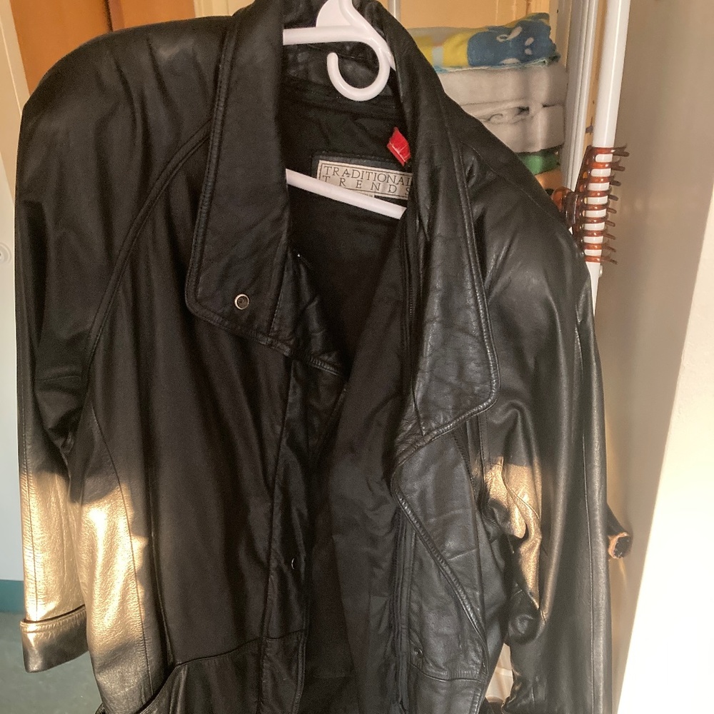 Womens leather jacket